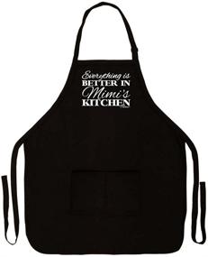 img 2 attached to Mimi's Kitchen Apron: Elevate Your Baking Experience with Two Pockets