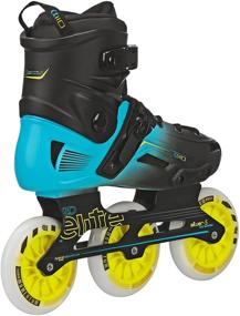 img 3 attached to 🛼 Roller Derby Elite Alpha 110mm: High-Performance 3-Wheel Inline Skate for Speed and Agility