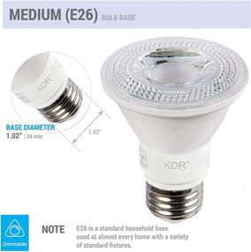 img 1 attached to 💧 Waterproof Day Light 50PAR20 Replacement by KOR