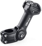 🚴 sanzhi bike stem 31.8: adjustable mtb riser stem for mountain and road bikes logo