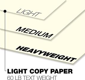 img 2 attached to 📄 Springhill 8.5” x 14” Cream Copy Paper: 24lb Bond/60lb Text, Smooth Finish, 500 Sheets. Versatile & Flexible Printer Paper – 024032R