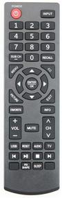 img 1 attached to 🎮 Enhanced Compatibility: Upgraded Remote Control for SANYO MC42NS00 - Compatible with DP24E14, DP39D14, DP42D24 and More!