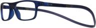 slastik magnetic readers gonk, dark blue +2.50: stylish and convenient reading glasses with magnetic closure logo