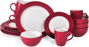 img 3 attached to 🍽️ Pfaltzgraff Harmony 3-Piece Dinnerware Set