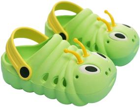 img 4 attached to Juxi Toddler Sandals Cartoon Numeric_4 Boys' Shoes