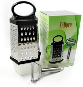 img 4 attached to KAOpro Stainless Steel Box Grater