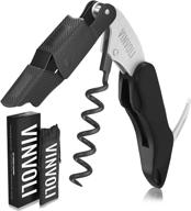 vinvoli premium waiters corkscrew black логотип