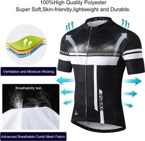 img 2 attached to INBIKE Cycling Jersey Sleeve Padded Sports & Fitness