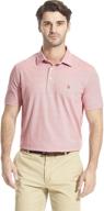 👔 izod breeze solid shirt cinder - lightweight & stylish apparel for men logo