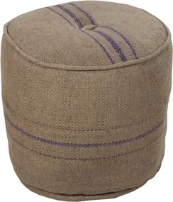 img 1 attached to Beige Decorative Pouf by 🪑 Artistic Weavers - 18x18x17 Inch Dimension