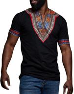 👕 makkrom dashiki floral african tribal men's clothing and shirts: authentic style meets modern fashion logo