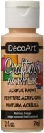 🎨 decoart crafter's acrylic paint - 2-ounce - flesh tone - ideal for seo logo