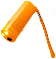 🐶 oyefly handheld dog trainer: 3-in-1 led flashlight, bark stopper & training tool (yellow) logo