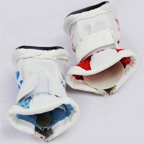 img 1 attached to 🐾 Protective Nonslip Mesh Pet Shoes for Small Dogs: BuyITNow Dog Paw Boots (4pcs)