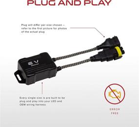 img 3 attached to Elite Vision - Anti-Flicker Canbus Capacitor Decoder for LED/HID Conversion Kits (H4 9003)