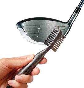 img 2 attached to 🏌️ Golf Club Cleaning Brush with Divot Tool, Towel Bundle Combo - Ultimate Golf Accessories for Optimal Cleaning