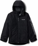 columbia boys timber turner jacket: stay warm and stylish in any weather logo