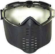 bbtac - fan vented pro goggle full face mask (black): providing ultimate comfort and safety logo