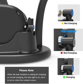 img 1 attached to 🔌 AMVR магнитная зарядная дисплейная стойка для Oculus Quest 1 с VR-гарнитурой и станцией для сенсорных контроллеров (не совместима с Quest 2)