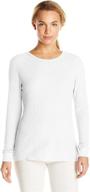 fruit of the loom women's thermal waffle top: stay warm and stylish with this cozy essential logo