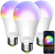 berennis dimmable multicolored led smart bulb: no-hub required, compatible with multiple devices логотип