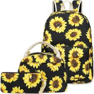 bluboon school backpack bookbag sunflower e0057 backpacks logo