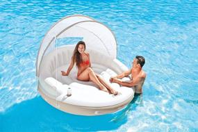 img 3 attached to 🏝️ Intex 58292EP Canopy Island Float: Enhancing Your Pool Experience with Style and Comfort