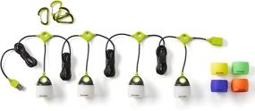 img 2 attached to 🌈 Goal Zero Light Mini 4-Pack: USB Powered LED String Lights with Color Shades for Versatile Lighting