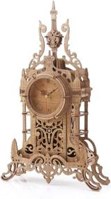 img 4 attached to 🧩 Adults' Wooden Puzzle Clock Model