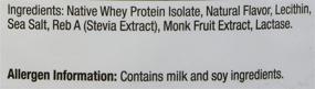 img 1 attached to 🥤 Rivalus Native Pro 100 Vanilla Protein Powder Blend - 2.11 Pound