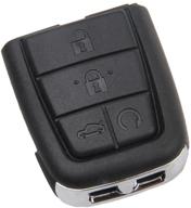 🔑 key fob shell cover for 2008 2009 pontiac g8 - smart keyless entry remote case (5 buttons) logo