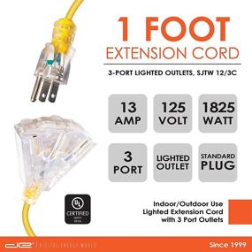 img 2 attached to 💡 Enhanced Outdoor Extension Lighted: Empowering Digital Energy