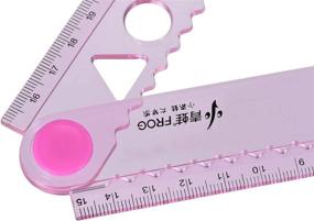 img 1 attached to Uxcell Flexible Measuring Woodworking Engineer