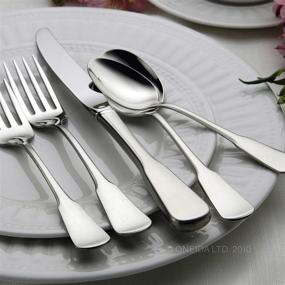 img 1 attached to 🍴 Oneida Colonial Boston Dinner Flatware