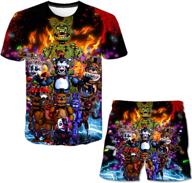 shirts printed cartoon t shirts fnaf 1 large logo