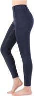 🐎 ultimate women's horse riding tights with pockets and silicone grip for training logo