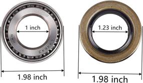 img 2 attached to Front Wheel Bearing 50892 G1 25146 G1