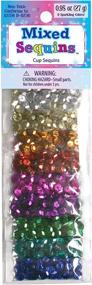 img 1 attached to Sparkling Sequin Sampler: Sulyn Mixed Sequin Pack for Crafters and Designers