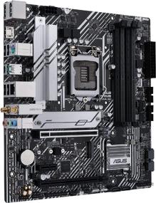 img 1 attached to 💻 Материнская плата ASUS Prime B560M-A AC с процессором Intel B560 (LGA1200) форм-фактора mATX с поддержкой PCIe 4.0, двумя слотами M.2, 8 ступенями питания, 1GbLAN, DisplayPort, двумя портами HDMI, задними USB 3.2 Gen 2 Type-C, модулем Wi-FI 5 на борту, AuraSync и Addressable RGB.