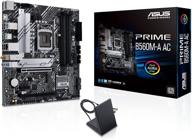 💻 материнская плата asus prime b560m-a ac с процессором intel b560 (lga1200) форм-фактора matx с поддержкой pcie 4.0, двумя слотами m.2, 8 ступенями питания, 1gblan, displayport, двумя портами hdmi, задними usb 3.2 gen 2 type-c, модулем wi-fi 5 на борту, aurasync и addressable rgb. логотип