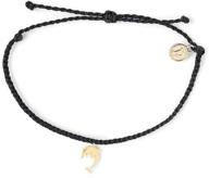 pura vida dolphin wildlife bracelet logo