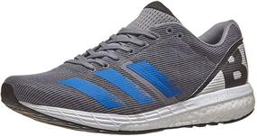 img 3 attached to Men's Adidas Adizero Boston Sneaker - Black Shoes for Fashionable Sneakers