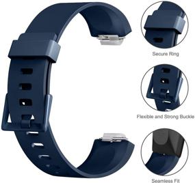img 3 attached to Silicone Fitbit Inspire Replacement Wristbands