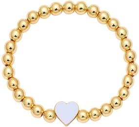 img 4 attached to 💖 YBMYCM Personalized Bracelet: A Special Valentine's Day Gift for Girls