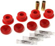 enhance suspension performance with energy suspension 16.8102r shock mount bushing set in vibrant red logo