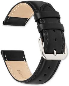 img 4 attached to DeBeer Coach Leather Watch Band: The Perfect Blend of Style and Durability