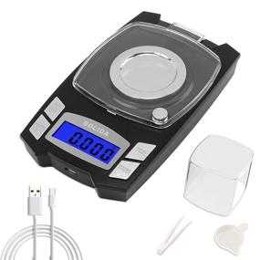 img 4 attached to 📏 Rechargeable Milligram 50G Digital Scale by NEXT SHINE
