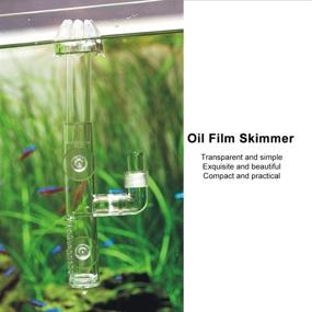 img 2 attached to Tnfeeon Aquarium Skimmer Transparent Efficient