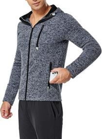 img 4 attached to Siahk Sweatshirt Athletic Workout Pockets