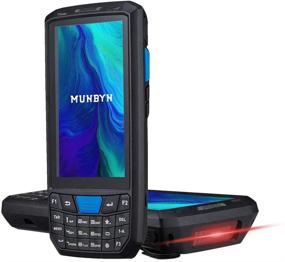 img 4 attached to 📱 2D Barcode Scanner Android Mobile Computer by MUNBYN: Rugged Handheld PDA with 4.5-inch Screen, Wireless Wi-Fi & 4G LTE for Warehouse Delivery, Retail & Inventory Management (Android 9.0+)